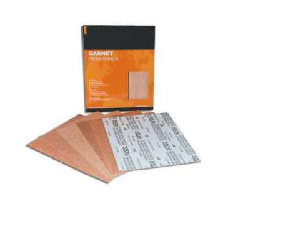 9X11 Garnet Coated Dry Sheets